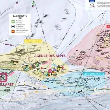 Villaret - 4 Personnes Avec Vue Sur Les Pistes Mae-5014 Διαμέρισμα